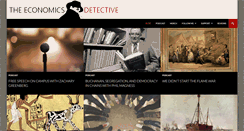 Desktop Screenshot of economicsdetective.com