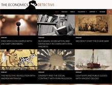 Tablet Screenshot of economicsdetective.com